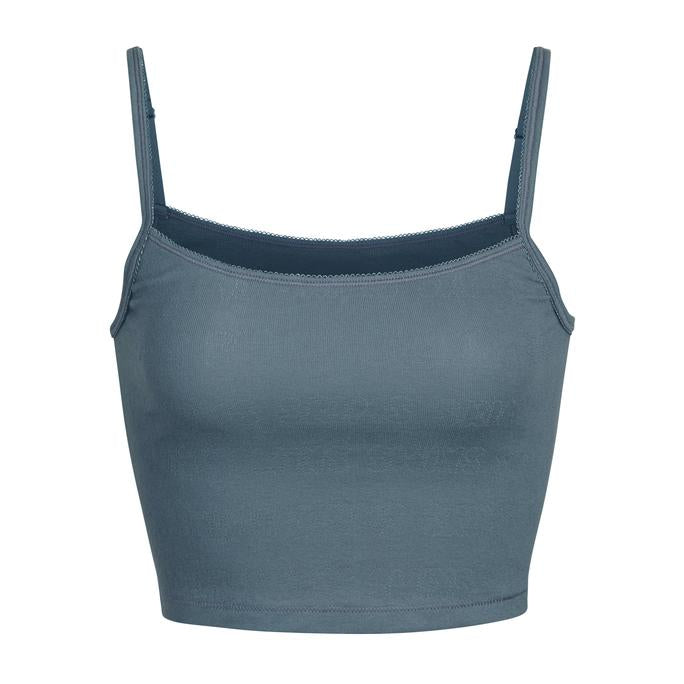 Pointelle Logo Cami