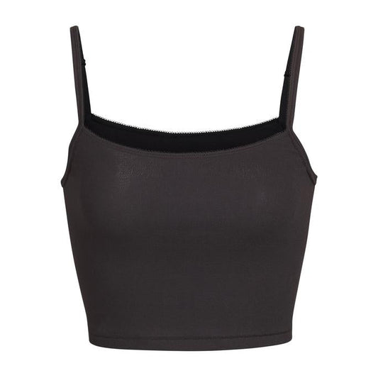 Pointelle Logo Cami