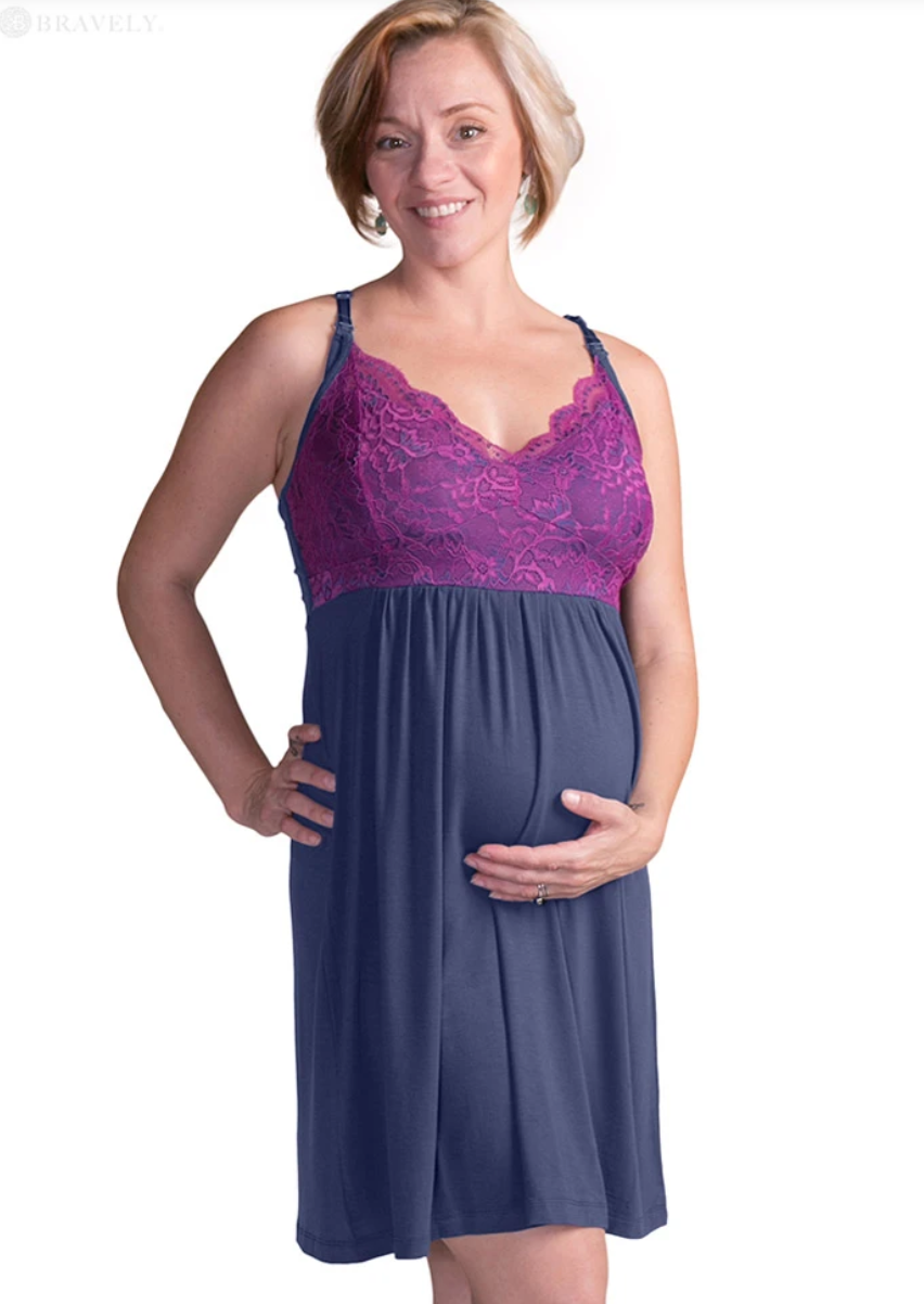 Lucille Maternity & Nursing Nightgown