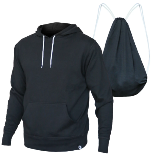 HERO HOODIE LITE PULLOVER (BLACK)