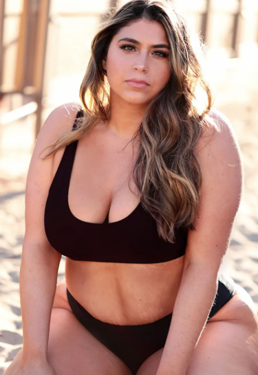 ANA SPORTY BRALETTE BIKINI TOP (CURVES)