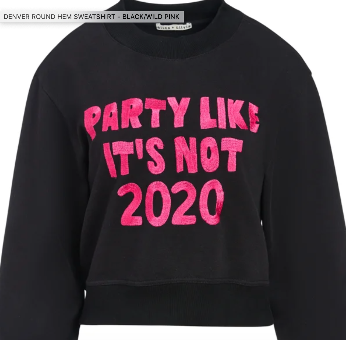 Denver Round Hem Sweatshirt