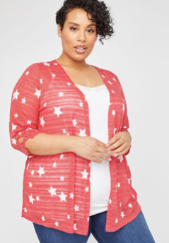 Shadow Stripe Cardigan