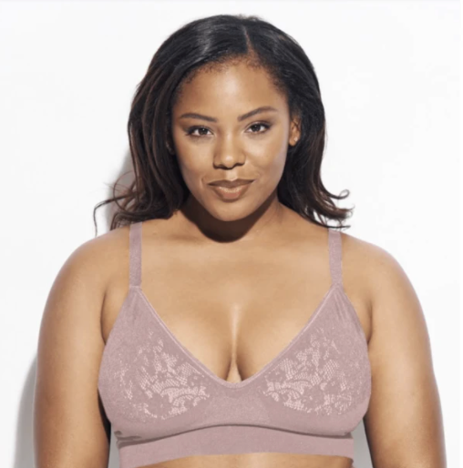 DEEP V WIREFREE UNLINED BRA