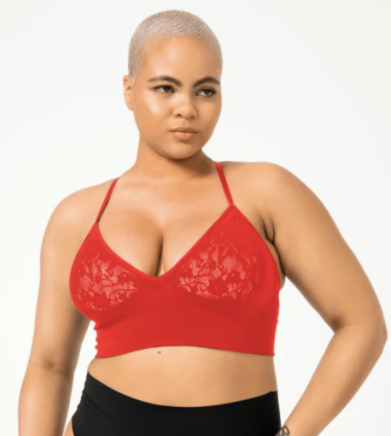 DEEP V WIREFREE UNLINED BRA