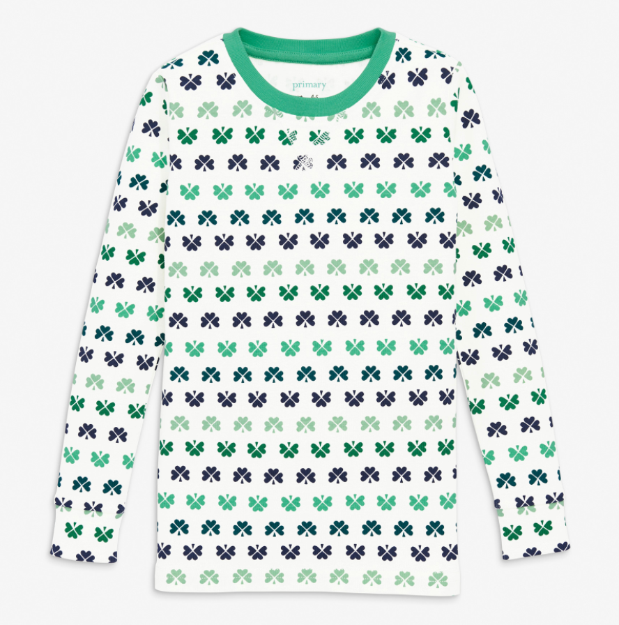 Kids organic lucky PJ top