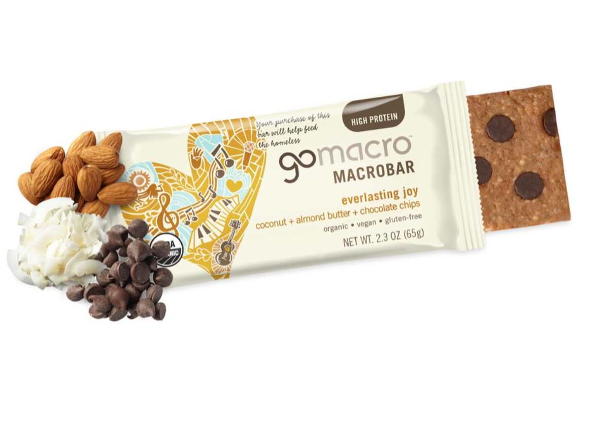 GoMacro Coconut + Almond Butter + Chocolate Chips
