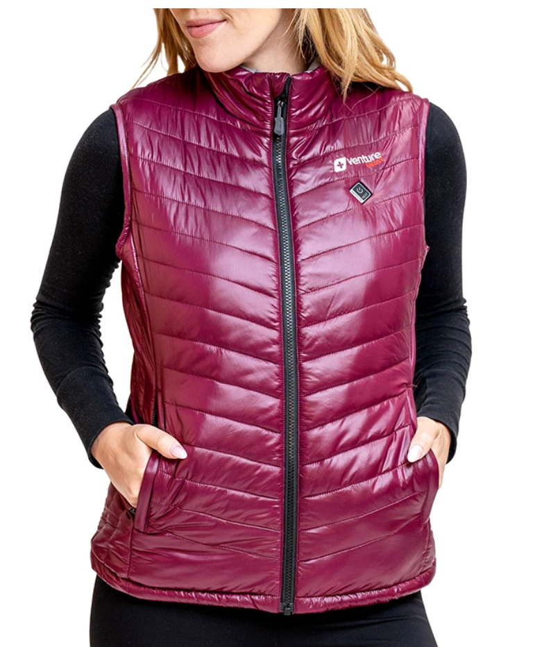 Women's Quad-Zone Insulated Heated Puffer Vest - Roam 2.0
