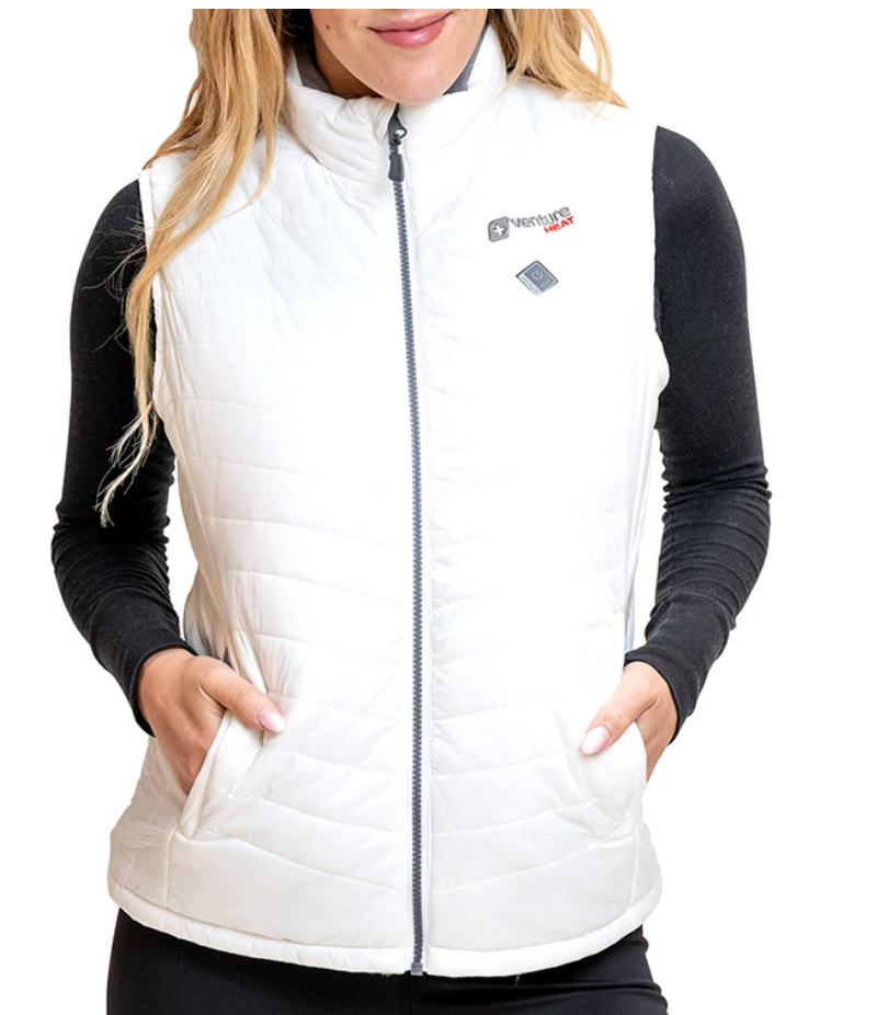 Women's Quad-Zone Insulated Heated Puffer Vest - Roam 2.0