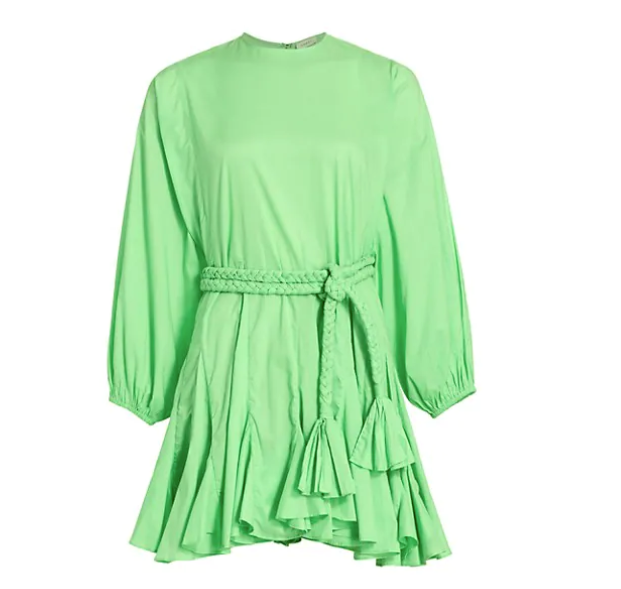 Rhode Ella Braided Belt Mini Dress