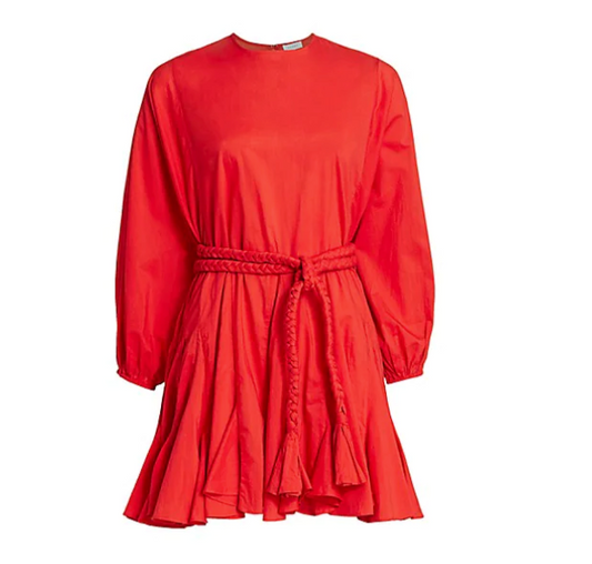Rhode Ella Braided Belt Mini Dress