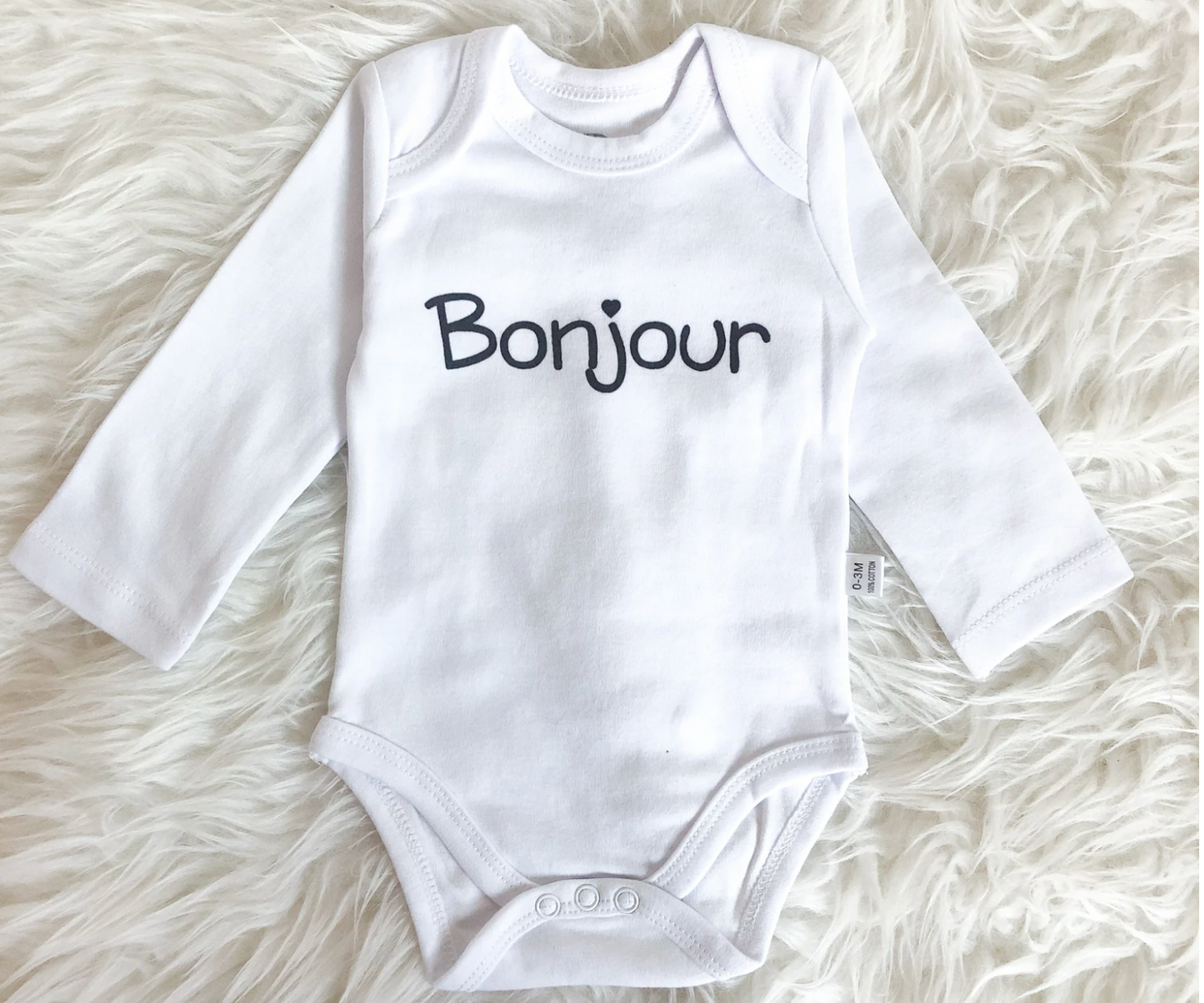 Bonjour Baby Onesie