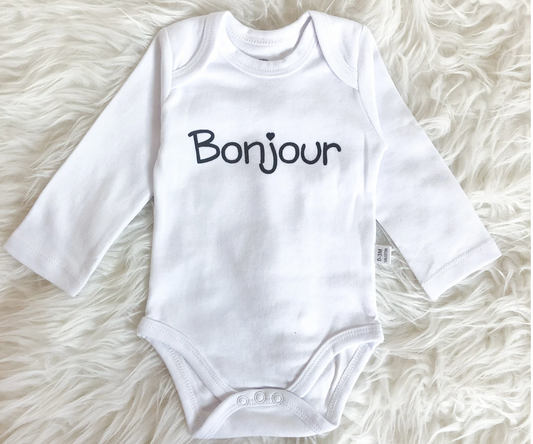 Bonjour Baby Onesie