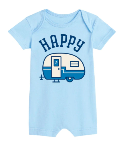 Overstock - Happy Camper - Infant Romper