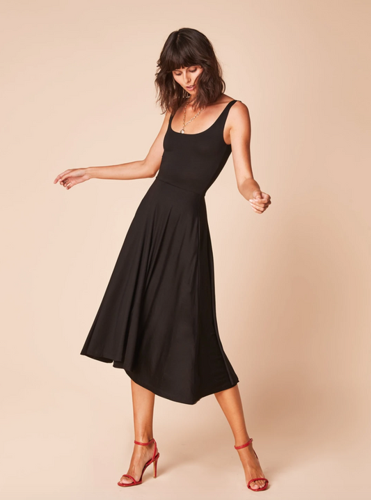 SHE IS REBEL - SARAH FLARED DRESS