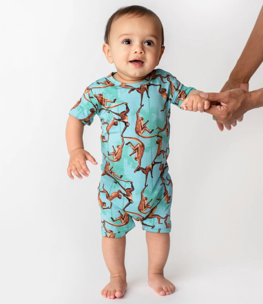 MONKEY BUSINESS SHORTIE ROMPER