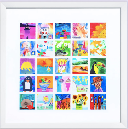 ArtKive - Framed Mosaic