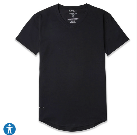 Drop-Cut V-Neck: LUX