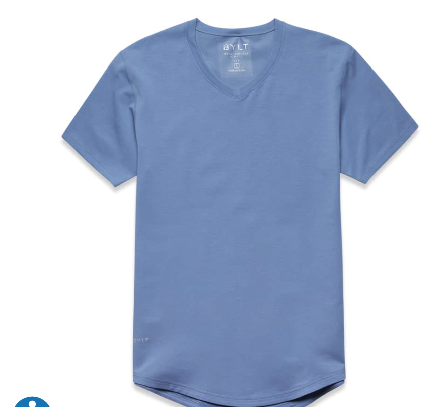 Drop-Cut V-Neck: LUX