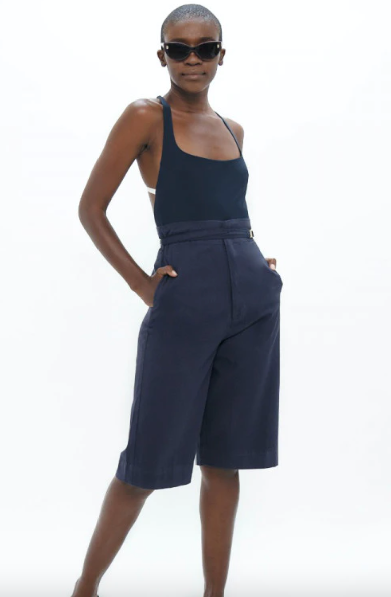 Florence Organic Cotton Twill Bermuda Shorts