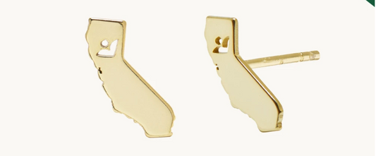 Golden State Stud Earrings