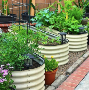 17" TALL 6 IN 1 MODULAR METAL RAISED GARDEN BED KIT
