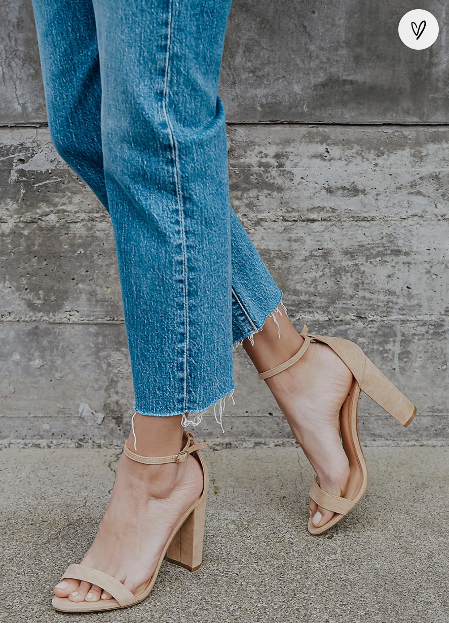 Taylor Ankle Strap Heels