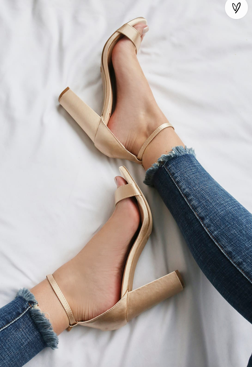 Taylor Ankle Strap Heels