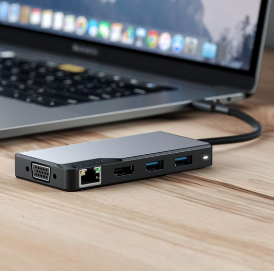 USB-C Fusion MAX 6-in-1 Hub - Space Grey