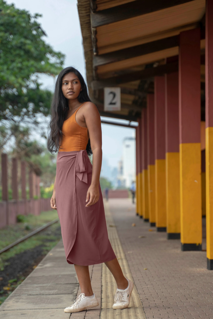 FERNWEH WRAP SKIRT