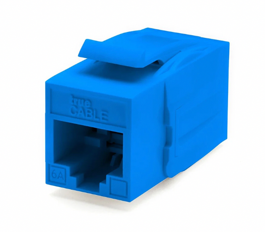 Cat6A Keystone Jack Coupler｜Unshielded