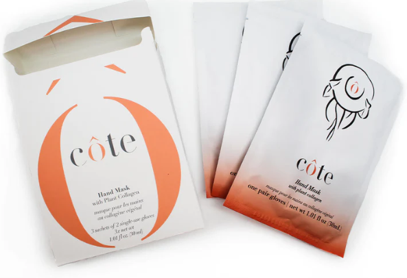 Hand Mask with Plant Collagen - set of 3