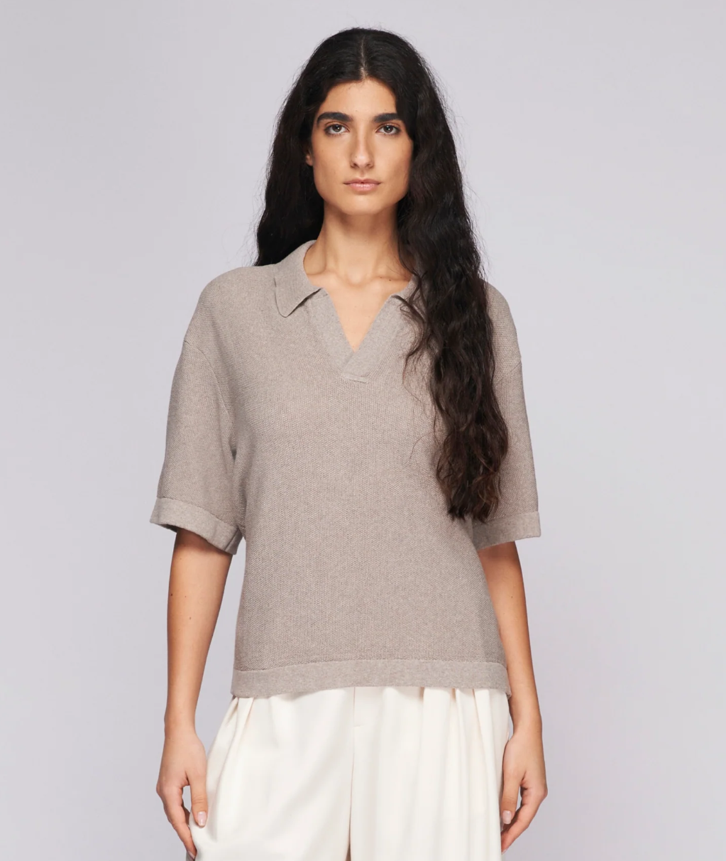 Unisex Mesh Polo