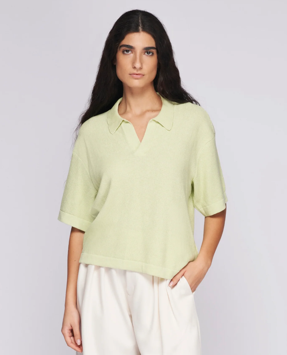 Unisex Mesh Polo