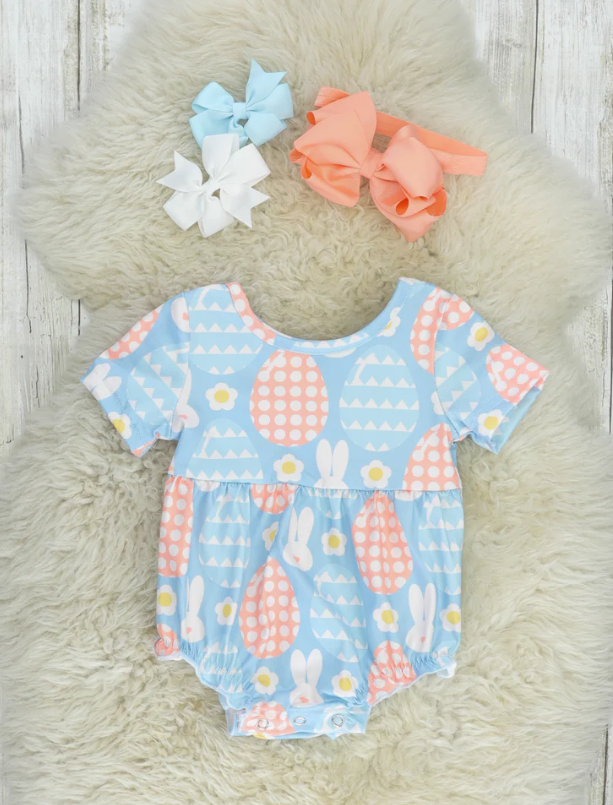 Orange Egg Ruffle Bubble