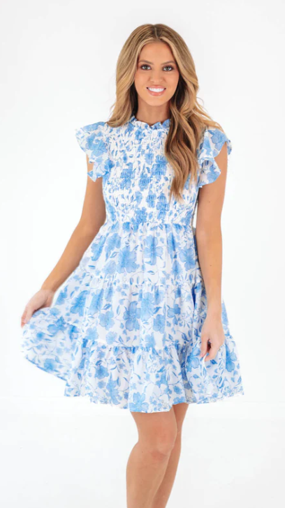 The Chloe Louise Ruched Dress - White
