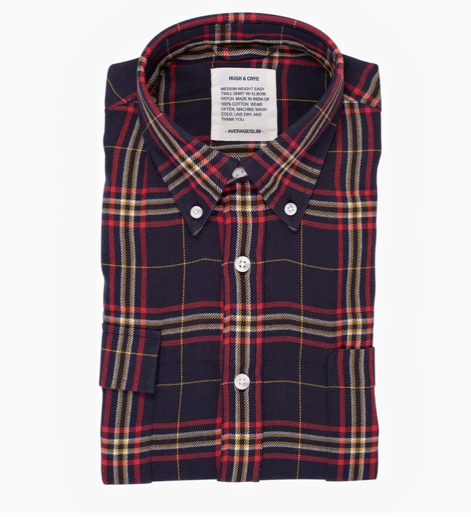 Plaid Button Down