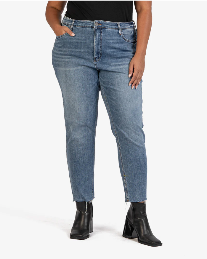 Rachael High Ride Fab Ab Mom Jean, Plus