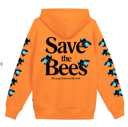 Save the Bees Hoodie by GOLF WANG