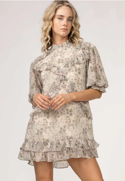 Grace Floral Vintage Heartbreaker Dress