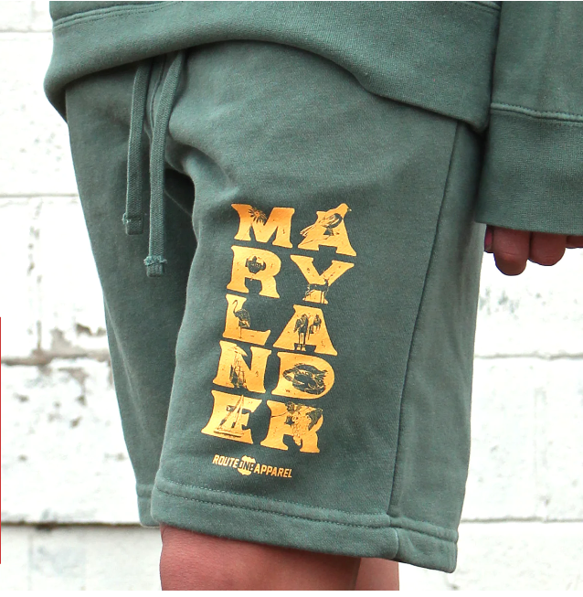 Marylander Stacked Sweatshorts