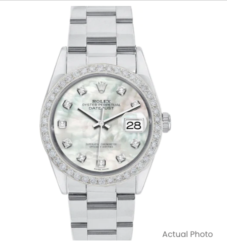 Rolex Datejust 16220 Mother of Pearl
