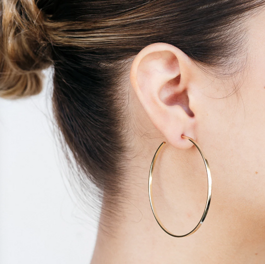 2" Flat Thread Hoops
