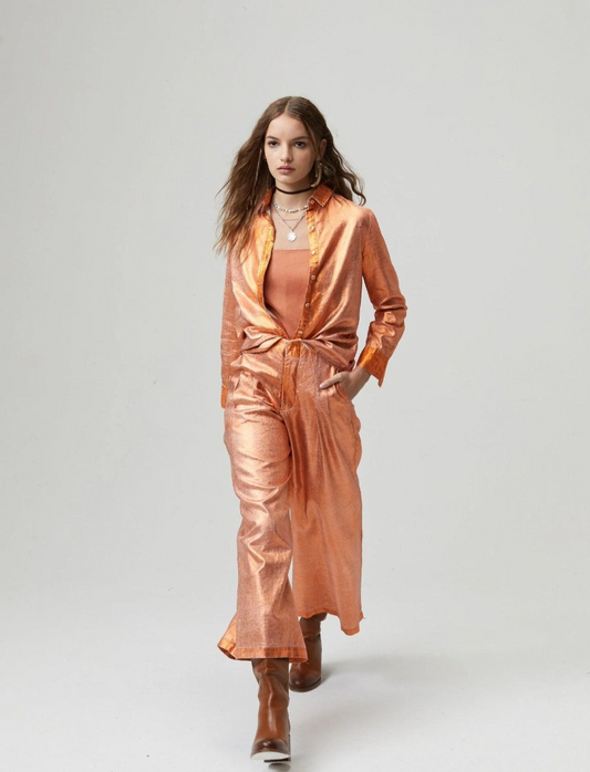 100% Organic San Marino Shirt, Copper