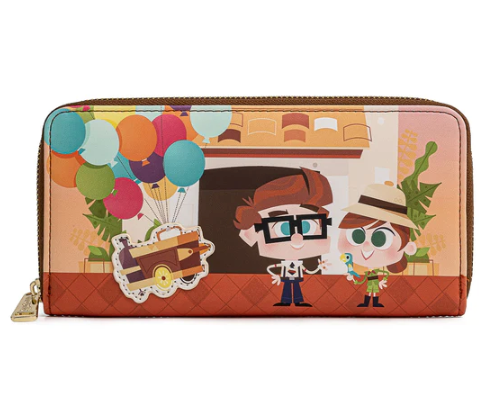 Loungefly Disney Pixar Up Working Buddies Zip-Around Wallet