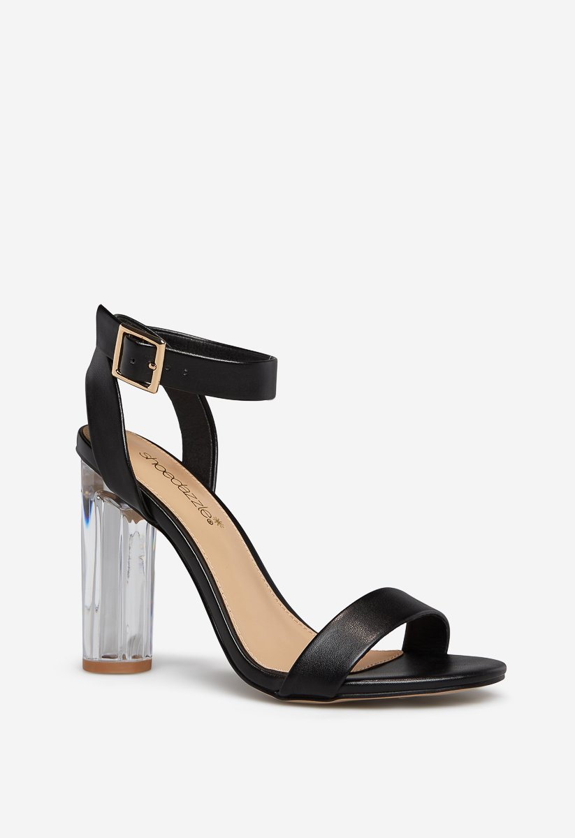Hanna Transparent Heeled Sandal