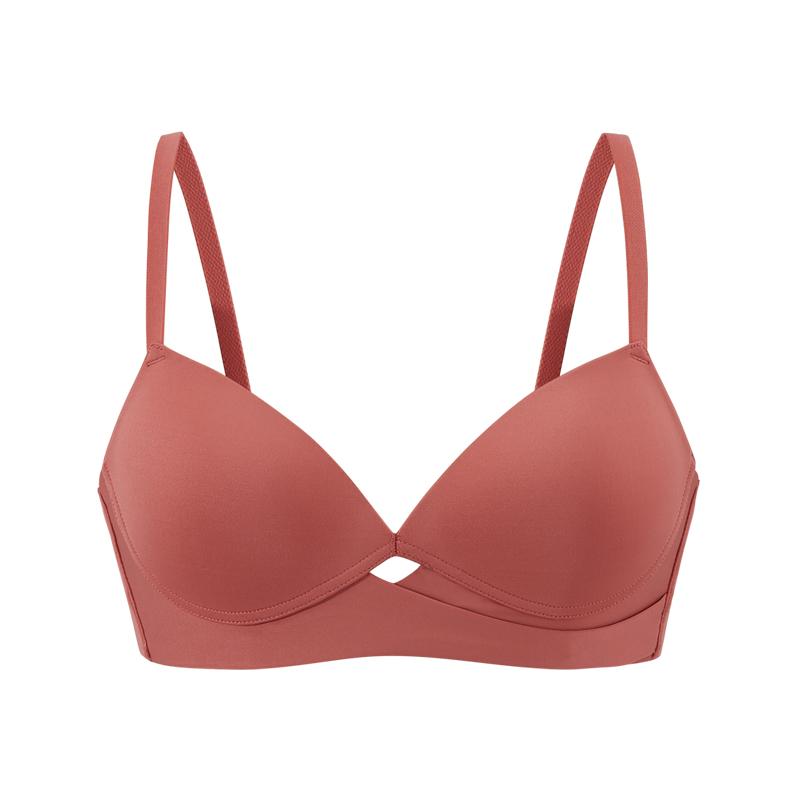 Twin Cross Plunge Contour Bra