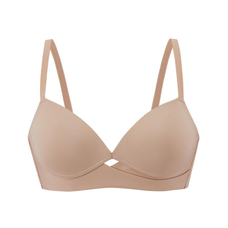Twin Cross Plunge Contour Bra
