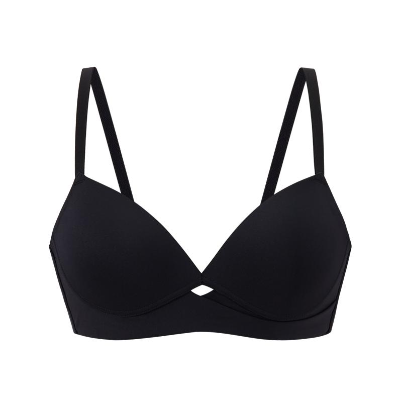 Twin Cross Plunge Contour Bra