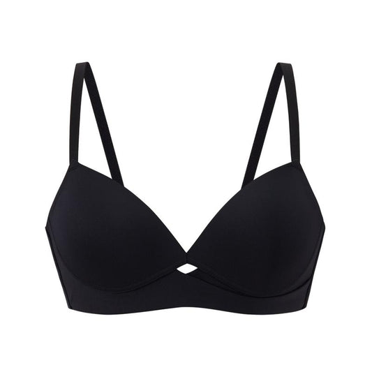 Twin Cross Plunge Contour Bra